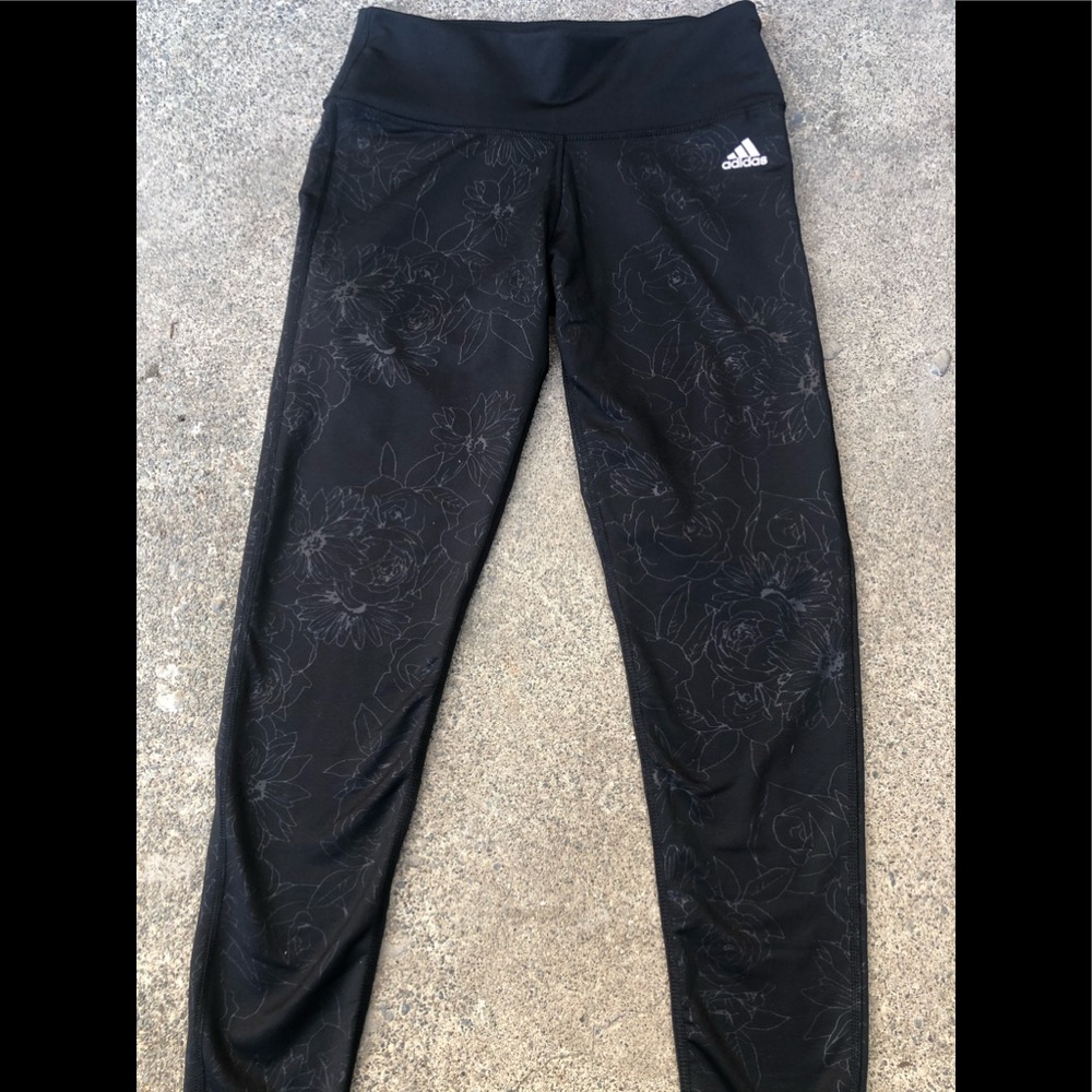 Adidas Flower Print Leggings